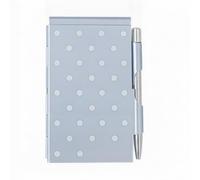 Harilla Taccuino Metallico con Penna Blocco per Schizzi con Copertina Rigida E Punti Bianchi 70 Pagine Non Rigate ×105 Mm Leggero E Sottile Adatto per Regalo E Ufficio,