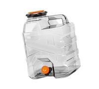 Harilla Tanica per Acqua Contenitore Riutilizzabile Secchio Trasparente Brocca con Manico Struttura Addensata Resistente agli Urti Adatto per Emergenze Sport, 15 Litri