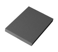 Harilla Tappetino Equilibrio Esercizi Cuscino Allenamento Propriocezione NBR Antiscivolo Spessore Morbido Resistente All’usura Adatto a Ginnastica Posturale, Array, Nero, 50 40 4