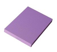 Harilla Tappetino Equilibrio Esercizi Cuscino Allenamento Propriocezione NBR Antiscivolo Spessore Morbido Resistente All’usura Adatto a Ginnastica Posturale, Array, Viola, 50 40 4