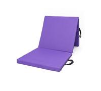 Harilla Tappetino Pieghevol Materassino Allenamento Ginnastica Stretching Tappeto Esercizi Pavimento Schiuma 5 Cm Chiusura Tripla Impugnature Laterali Adatto