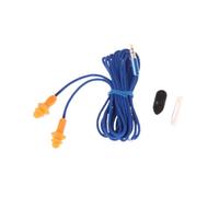 Harilla Tappo per le orecchie Auricolare Tappo per l'orecchio Suono morbido Blocco del rumore Cancellazione del rumore Auricolari da lavoro Auricolari da 3,5, Blu 120 Cm