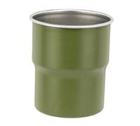 Harilla Tazza da Campeggio Bicchiere da Acqua Tazza Portatile da Viaggio Bicchiere da Esterno in Acciaio Inox 304 con Base Stabile Adatta a Gite Fuori Porta, Verde