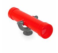 Harilla Telescopio per Bambini Cannocchiale da Gioco per Strutture Montabili Accessorio per Legno Installazione Semplice Sicuro per Mani Piccole Immaginazione, Rosso