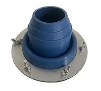 Harilla Tenda Stufa Jack Foro per Stufa Tenda Resistente al Calore Tetto Stufa Jack Antiscottature Anelli di Protezione per Yurta Esterna Tipi Tenda a Campana, Blu