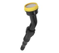 Harilla Testina Spruzzatore Ugello per Tubo da Giardino Pistola per Annaffiare E Nebulizzatore con Getto Morbido E Delicato Adatto per Piante Aiuole E Ortaggi, Nero