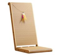 Harilla Tiragraffi per Gatti a Forma di L con Palo Graffiatoio Lettino E Tavoletta Salvaspazio in Cartone Ondulato Adatto per Gatti Domestici E Intrattenimen, L