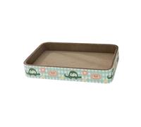 Harilla Tiragraffi per Gatto Lettino Tiragraffi Nido Resistente all’Usura Letto per Animali Domestici Tavoletta Tiragraffi Cartone Ondulato Traspirante Antis, 60 Cm