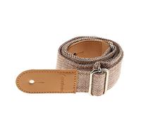 Harilla Tracolla Ukulele Regolabile Cintura per Ukulele Accessori per Strumenti Musicali con Estremità in Pelle PU Adatta a Principianti Amanti Della Musica E, Grigio