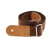 Harilla Tracolla Ukulele Regolabile Cintura per Ukulele Accessori per Strumenti Musicali con Estremità in Pelle PU Adatta a Principianti Amanti Della Musica E, caffè