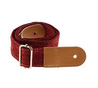 Harilla Tracolla Ukulele Regolabile Cintura per Ukulele Accessori per Strumenti Musicali con Estremità in Pelle PU Adatta a Principianti Amanti Della Musica E, Rosso