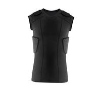 Harilla Uomini Imbottiti Protezione per Le Costole toraciche Protezione del Torace Protezione Shock Training Top per Il Rugby, L