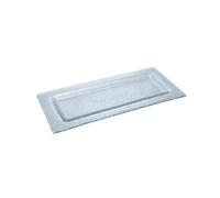 Harilla Vassoio con Base Piatta Professionale | Espositore Rettangolare per Dolci, Moderno, Vassoio da Esposizione per Pasticceria, Hotel, XL, Verde