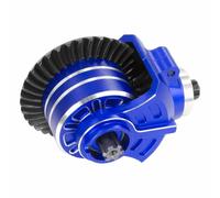 Harilla Vehicle Gear Assembly Differenziale Auto RC Set Ingranaggi Pignone Gruppo Trasmissione Alluminio E Acciaio Distribuzione Potenza Regolare Adatto per, Blu, 37T - 13T
