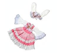 Harilla Vestito da Principessa per Bambola di Moda 30cm con Decorato con Fiocchi E Merletto Set per Bambola Snodabile Adatto per Raccontare Storie E Gioco, Color to 3