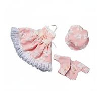 Harilla Vestito da Principessa per Bambola di Moda 30cm con Decorato con Fiocchi E Merletto Set per Bambola Snodabile Adatto per Raccontare Storie E Gioco, Set Rosa Socialite