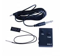 Harilla Violino Pickup Amplificatore Microfono Trasduttore Preamp Regolabile in con Controlli Separati di Volume Fissaggio Senza Trapano Adatto Sale Prove Eventi Live