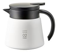 Hario Server isolato V60-02 acciaio inox 600 ml bianco