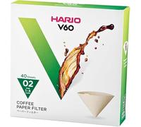 Hario V60-02 filtri di carta non sbiancata Misarashi VCF-02-40M 40 pz.