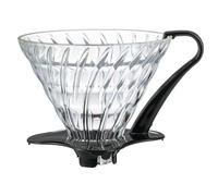 HARIO Glass Coffee Dripper V60 03, colore: Nero
