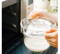 HARIO Ichizenya Forno a microonde da 0,5 a 1 tazza in 10 minuti Cuociriso XRC...