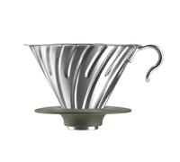 Hario Outdoor V60 Metal Dripper 02 Argento