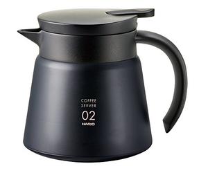 Hario Server per bevande in metallo isolato V60, 600 ml, nero