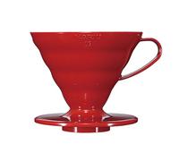HARIO V60 02 Coffee Dripper, Red