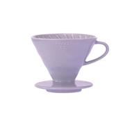 Hario V60 - Dripper caffè in ceramica, colore viola mélange, misura 02