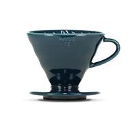 Hario V60 - Dripper per caffè, colore: blu indaco, misura 02