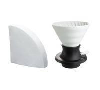 Hario V60 - Interruttore a goccia in ceramica, 200 ml, colore: bianco