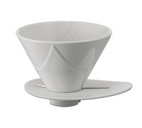 HARIO V60 Mugen - Gocciolatore per caffè, misura 02, colore: bianco