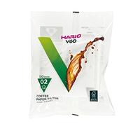 Hario VCF-02-100W Filtro in carta bianca/Sacchetti filtro Misarashi, Confezione da 100 pezzi