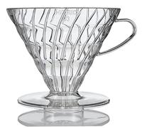 HARIO VDR-03T V60 03 - Gocciolatore per caffè trasparente, per 1-6 tazze