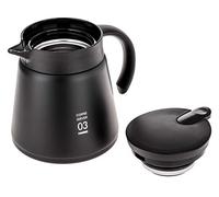 Hario VHS-80B - Teiera in vetro, colore: Nero