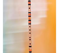 HARIPRASAD Flutes Strumento musicale Bansuri professionale a base media, mano destra, dimensioni 57,1 cm (circa) per principianti