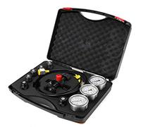 HARIPYER Kit Test Pressione idraulica, 1500PSI 3600PSI 6000PSI Accumulatore Idraulico Kit Test riempimento e Pressione Carica azoto Kit Test Pressione azoto 100BAR/250BAR/400BAR