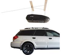 HARKEN Hoister 7801.12 - Sistema di sollevamento per garage per kayak, canoe, tavole da surf e paddle, capacità 27,2 kg, soffitto 3,7 m, autolivellante, sicuro anti-caduta, facile da usare per una