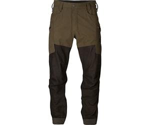 Harkila Driven Hunt HWS Leather Trousers - Willow Green/Shadow Brown