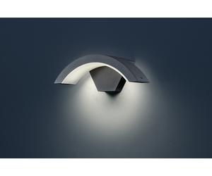 Harlem applique led curva antracite 30x20 Moderno LED