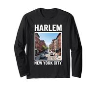 Harlem New York Maglia a Manica
