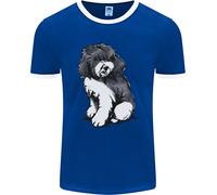 Harlequin Barboncino Schizzo Uomo Suoneria T-Shirt