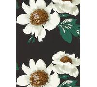 Harlequin Carta da parati Paeonia - Black Earth/ Fig Leaf/ Gold