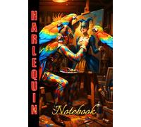 HARLEQUIN NOTEBOOK - The Critics - Paperback Gloss Cover Edition: A colourful collection of notebooks/journals with bright, stimulating 'Harlequin ... Covers - 120 lined pages on cream paper.