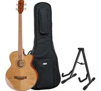 Harley Benton B-30NT Acoustic Bass Bundle