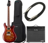 Harley Benton CST-24 Paradise Flame Bundle