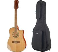 Harley Benton D-200CE-12NT w/Bag