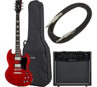 Harley Benton DC-580 CH Vintage Serie Bundle