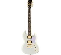 Harley Benton DC-Custom II White B-Stock