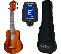 Harley Benton Hawaii Koa S Ukulele Bundle